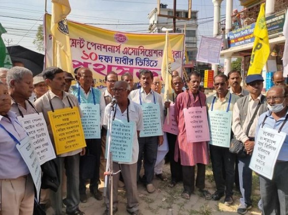 Pensioners Association demands Defined Pension Benefits Pensioners Association demands Defined Pension Benefits